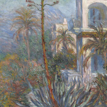 Les villas à Bordighera (1884) - olio su tela; 116,5x136,5 cm; inv. RF 2000 - Paris, Musée d’Orsay - © RMN-Grand Palais (musée d’Orsay) /Patrice Schmidt