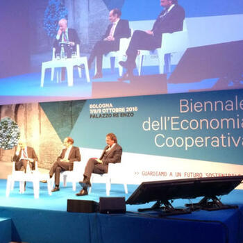 Carlo Cimbri presso Biennale Economia