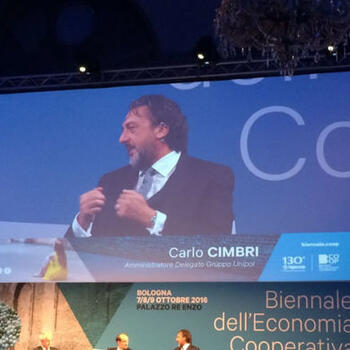 Carlo Cimbri presso Biennale Economia