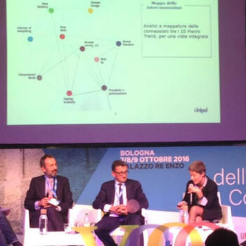 Marisa Parmigiani presso Biennale Economia
