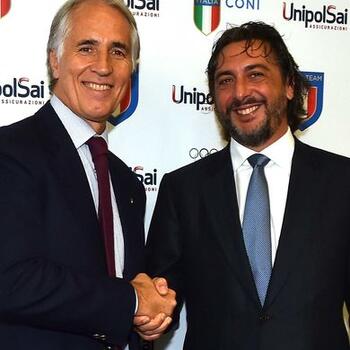 Giovanni Malagò and Carlo Cimbri